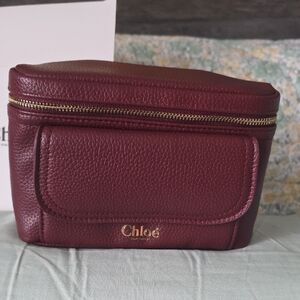Cholé                                        Burgundy Leather Women's Bag